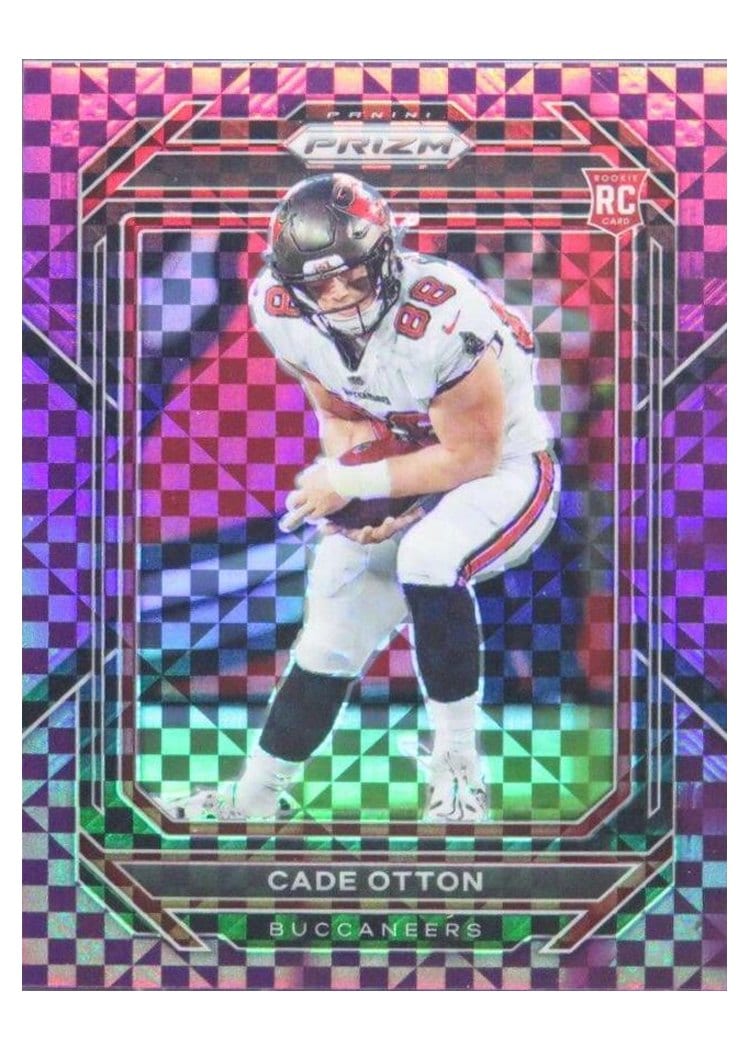 2022 Panini Prizm Base Set Cade Otton #362 card