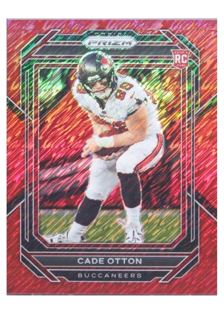 2022 Panini Prizm Base Set Cade Otton #362 card