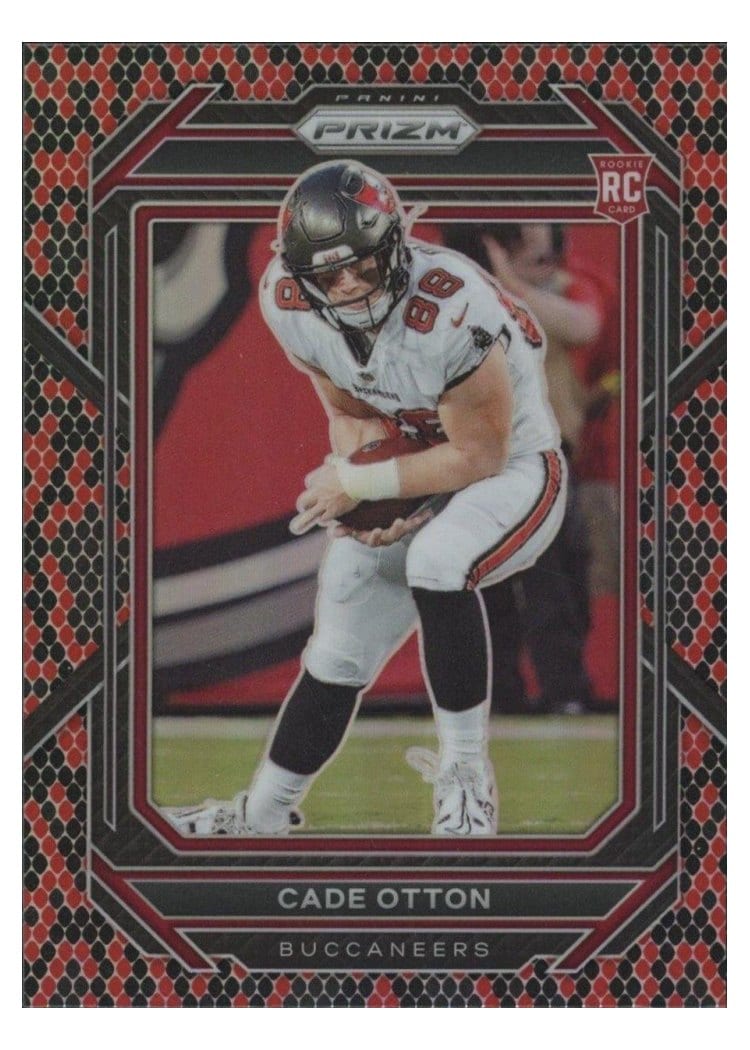 2022 Panini Prizm Base Set Cade Otton #362 card