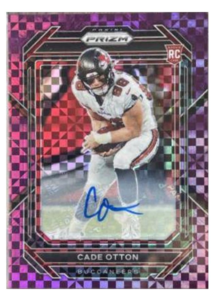 2022 Panini Prizm Base Set Cade Otton #362 card