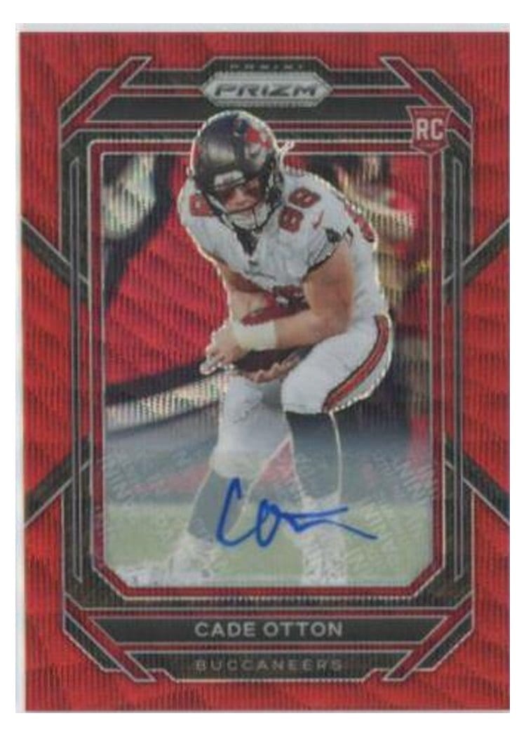 2022 Panini Prizm Base Set Cade Otton #362 card