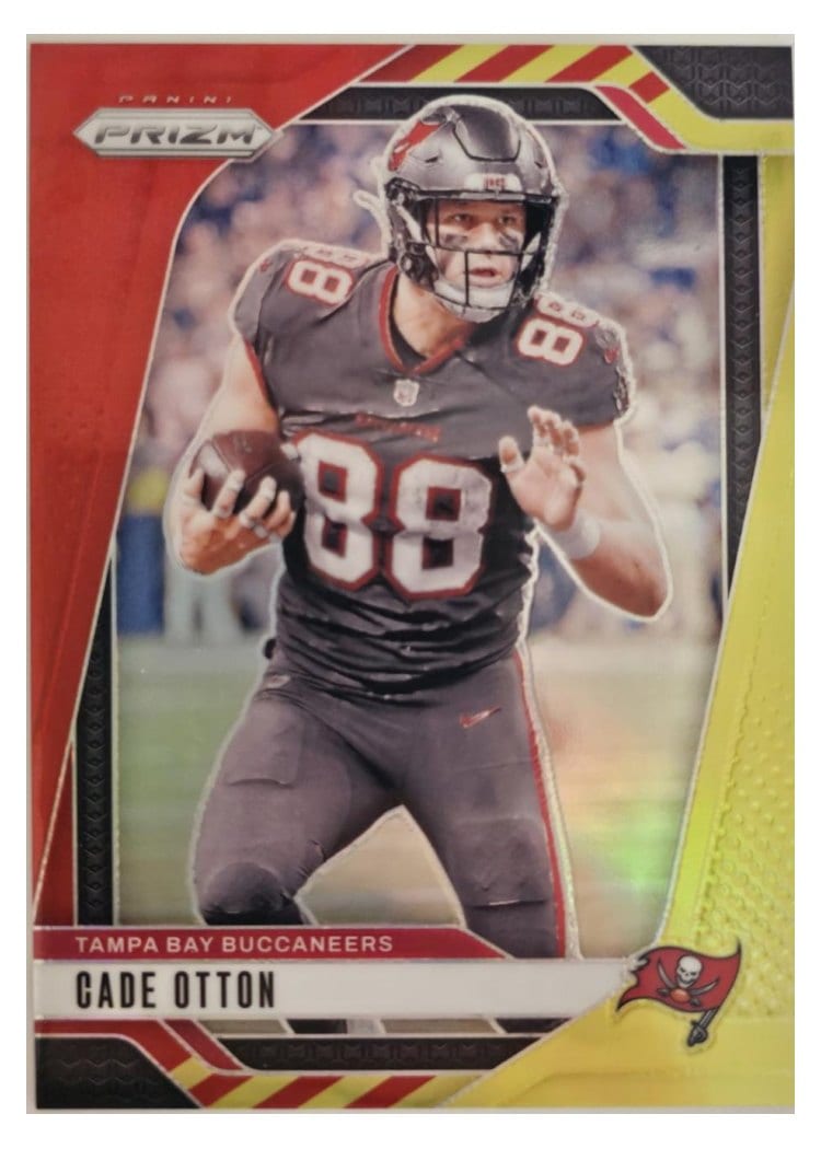 2024 Panini Prizm Base Set Cade Otton Red Yellow #271 card