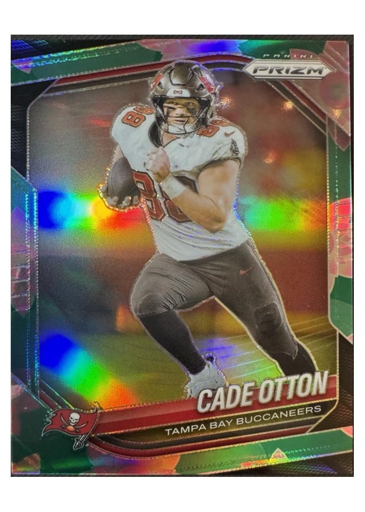 2025 Panini Prizm Base Set Cade Otton #151 card