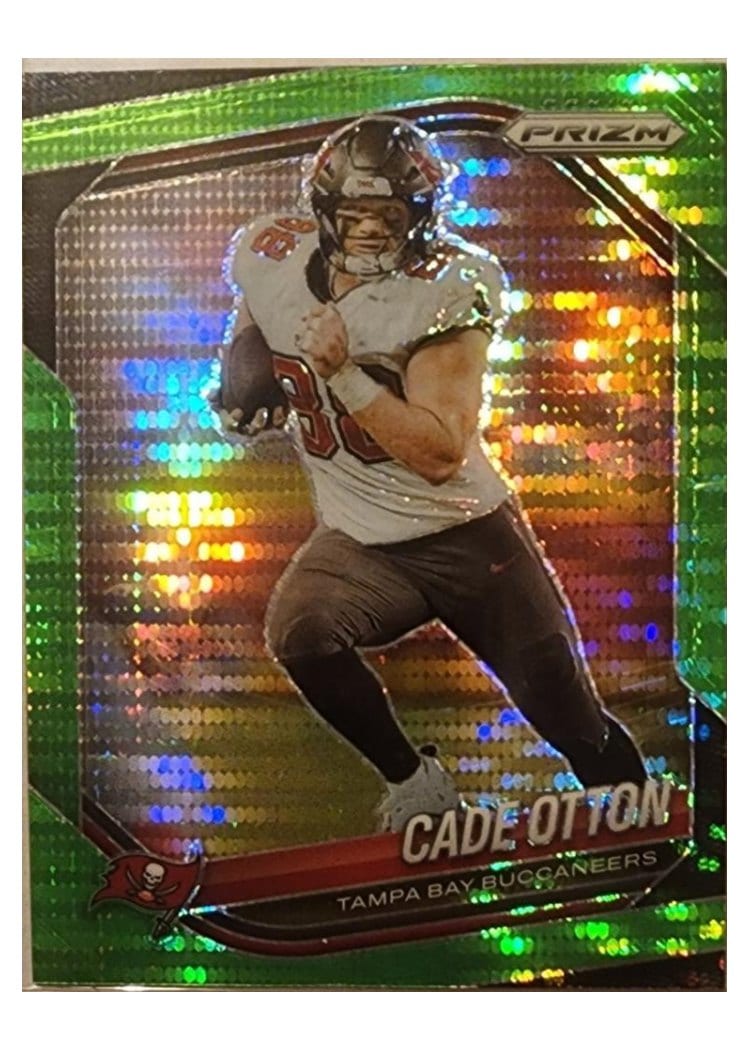 2025 Panini Prizm Base Set Cade Otton Neon Green Pulsar #151 card
