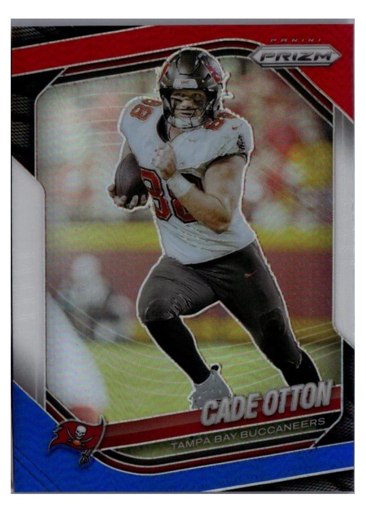 2025 Panini Prizm Base Set Cade Otton Red White Blue #151 card
