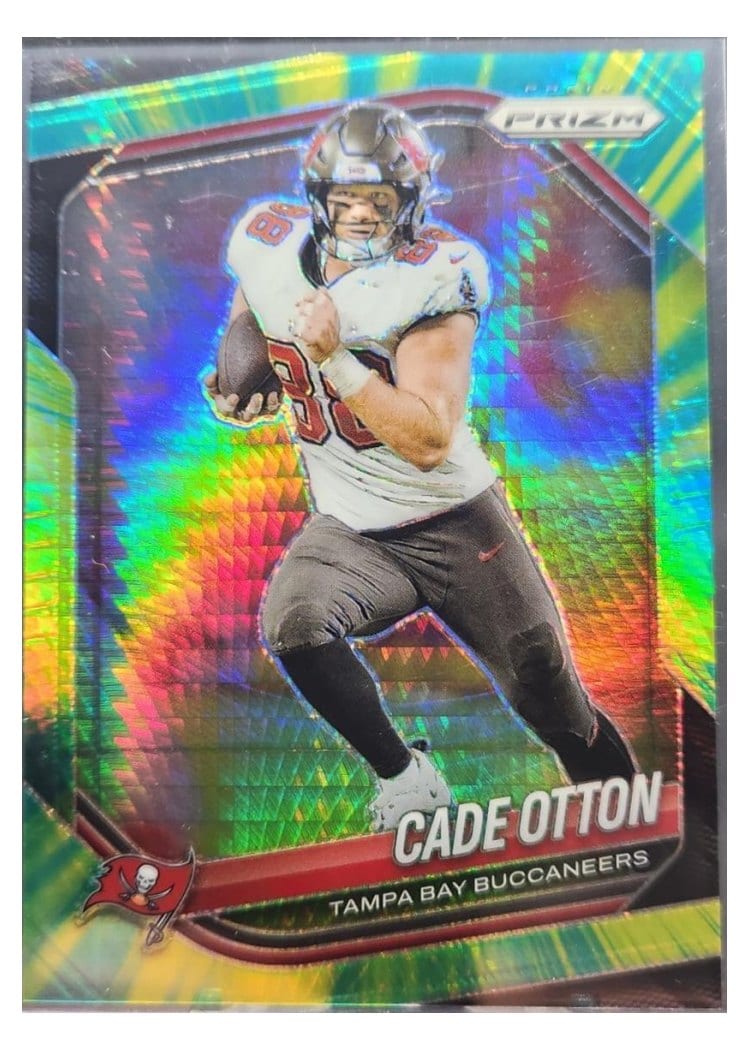2025 Panini Prizm Base Set Cade Otton #151 card
