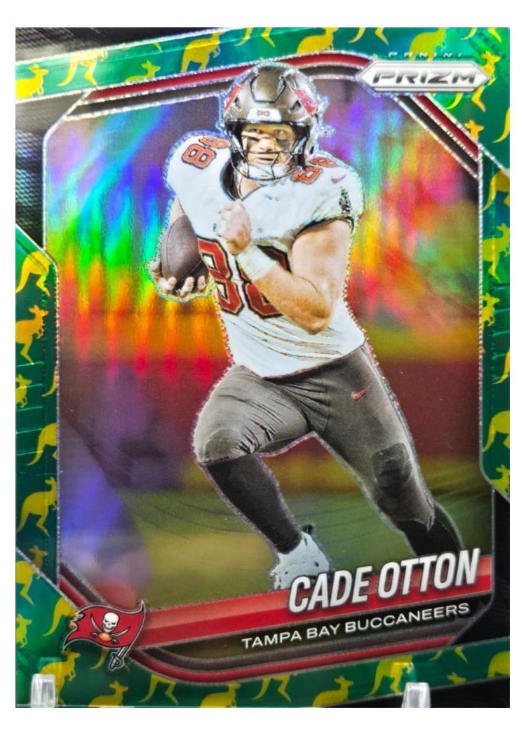 2025 Panini Prizm Base Set Cade Otton #151 card