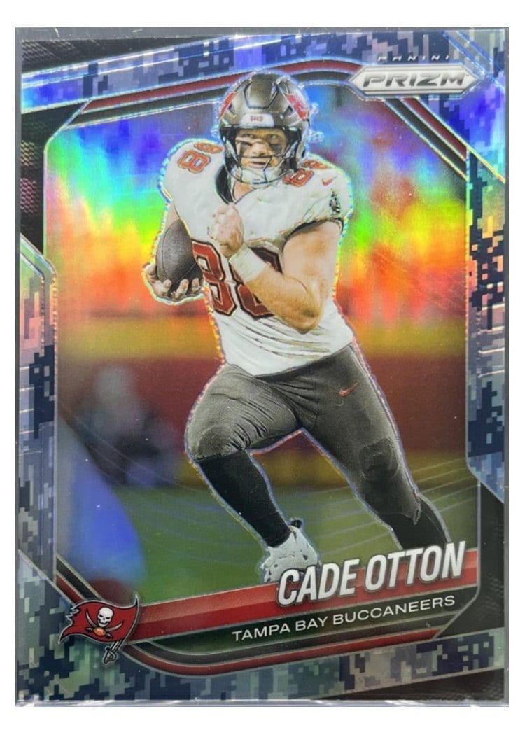 2025 Panini Prizm Base Set Cade Otton Navy Camo #151 card