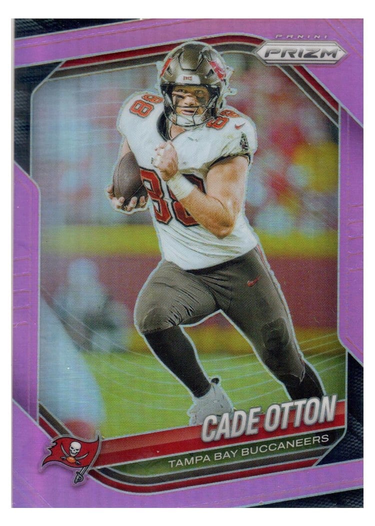 2025 Panini Prizm Base Set Cade Otton #151 card