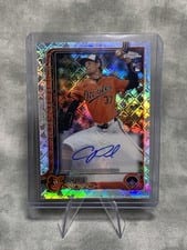 2025 Topps Chrome Logofractor Edition Rookie Autographs Cade Povich #RA-CP card