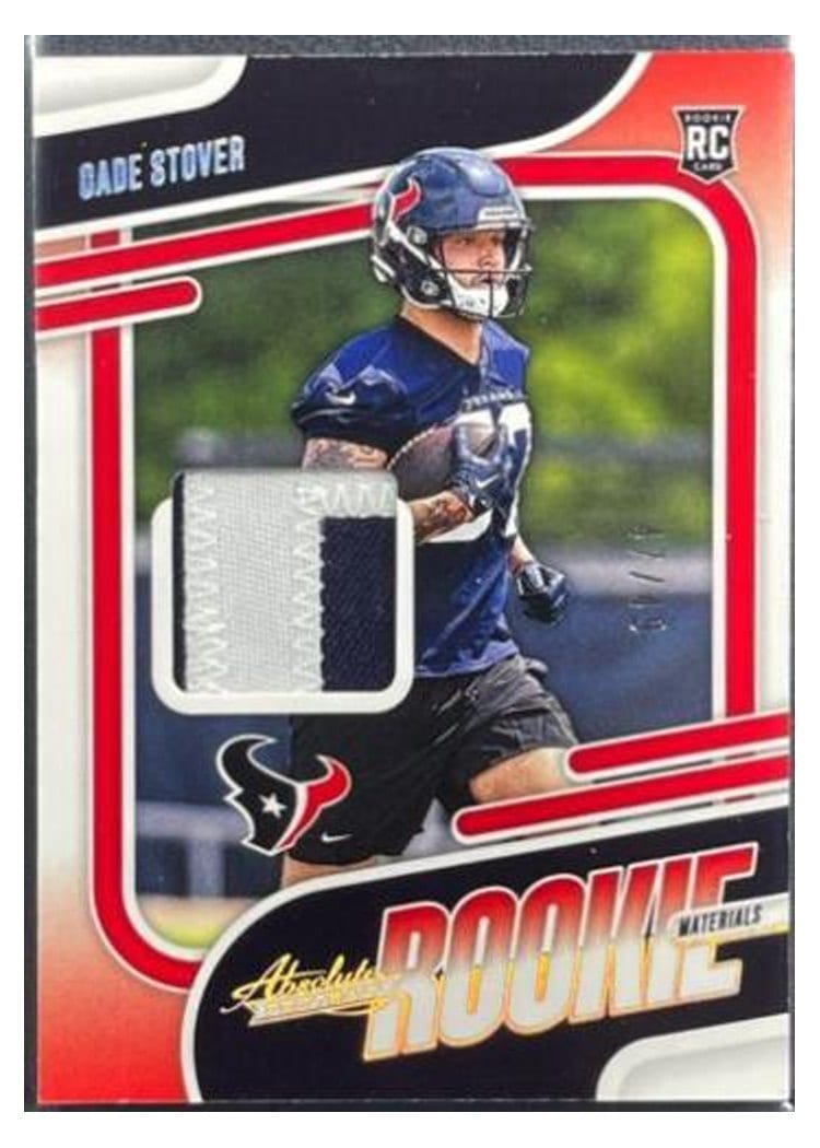 2024 Panini Absolute Absolute Rookie Materials Cade Stover #ARM-CSR card
