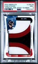 2024 Panini Absolute Jumbo Jersey Number Cade Stover #JJN-CSR card