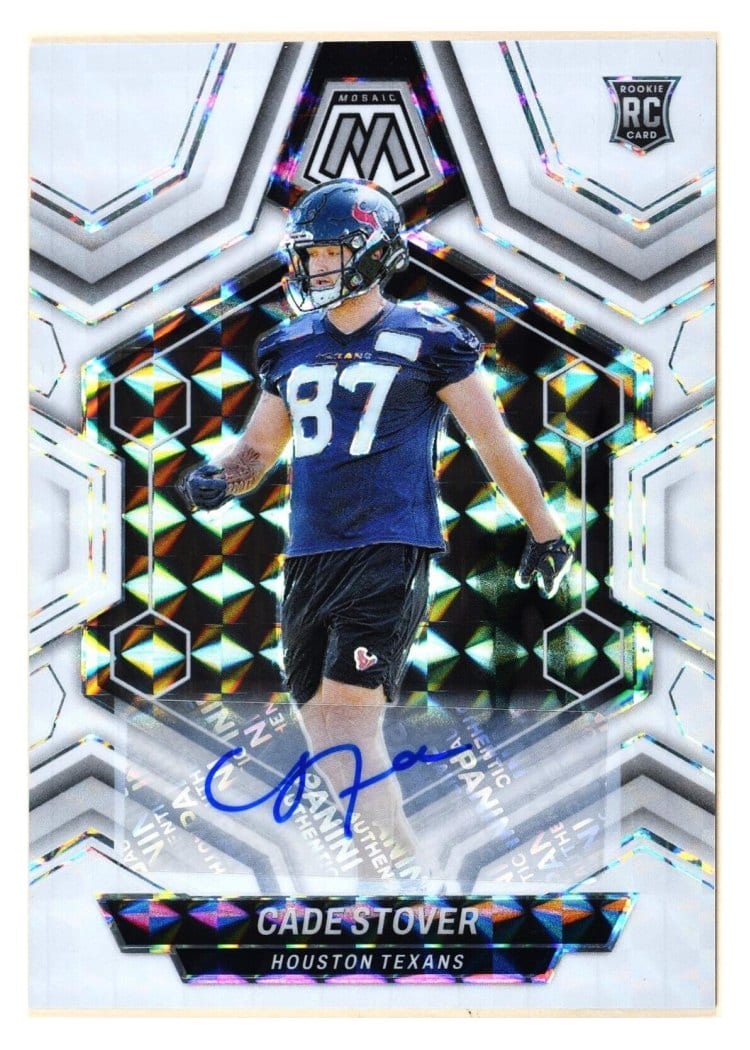 2024 Panini Mosaic Base Set Cade Stover #384 card
