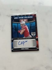 2024 Panini Prestige On the Clock Signatures Cade Stover #OTC-CSR card