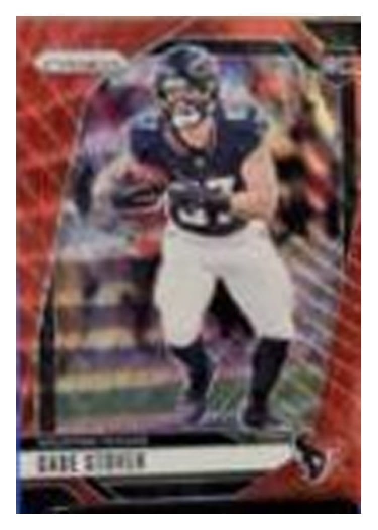 2024 Panini Prizm Base Set Cade Stover Red Wave #318 card