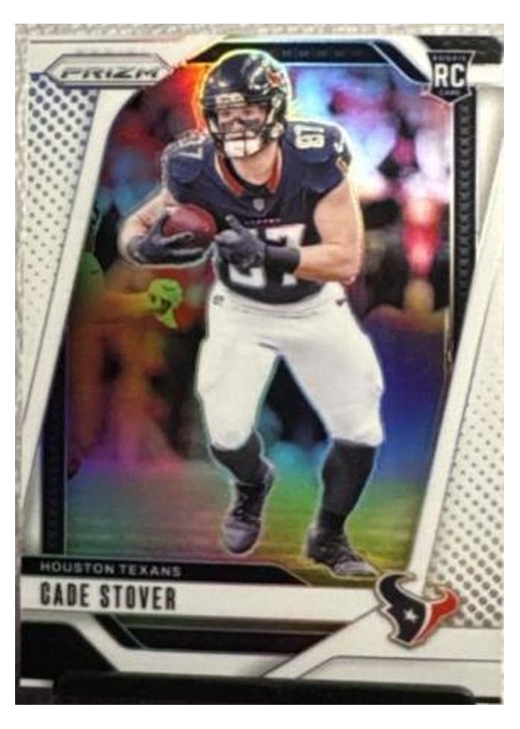 2024 Panini Prizm Base Set Cade Stover White #318 card