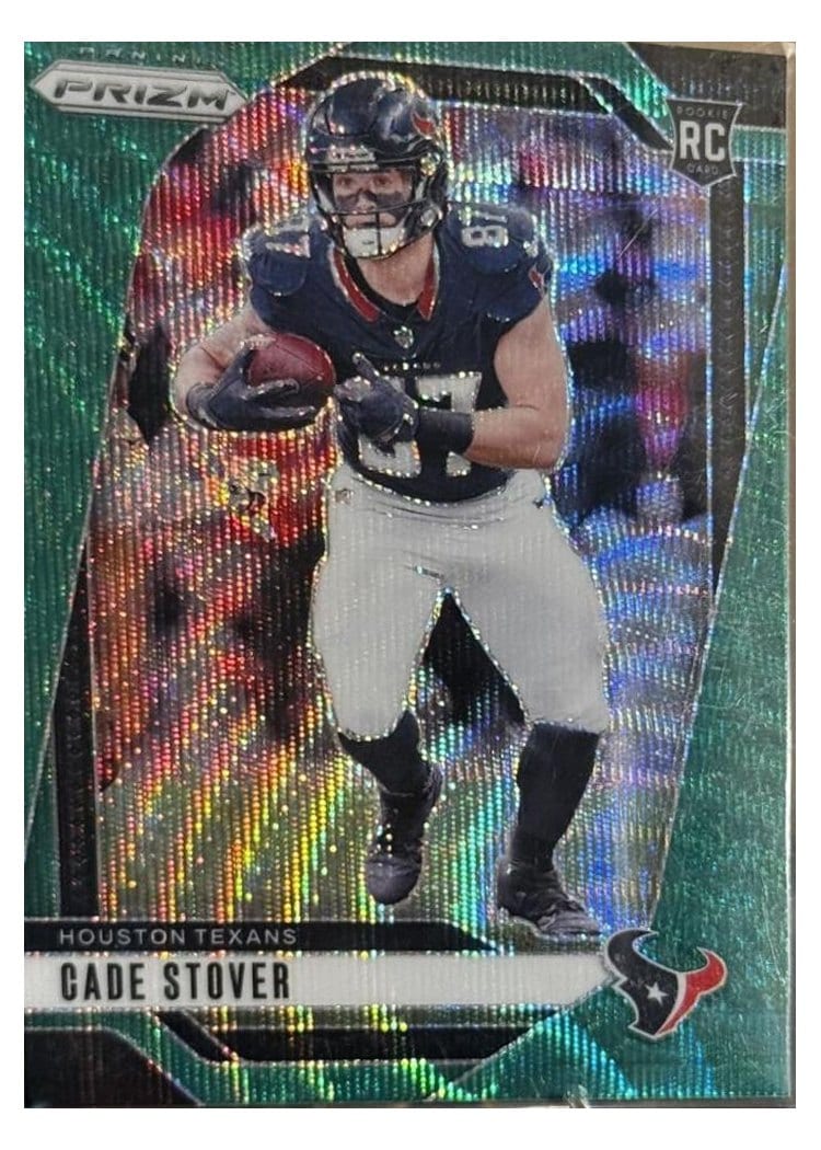 2024 Panini Prizm Base Set Cade Stover #318 card