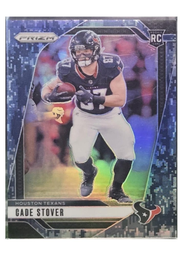2024 Panini Prizm Base Set Cade Stover Navy Camo #318 card
