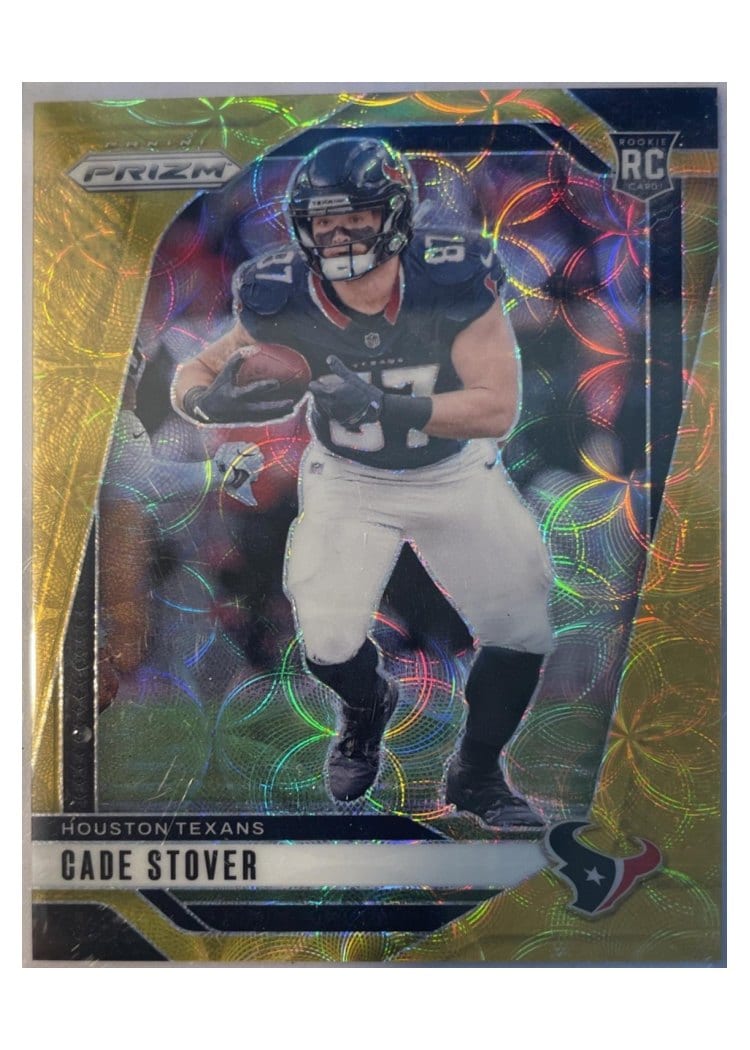 2024 Panini Prizm Base Set Cade Stover Choice Gold #318 card