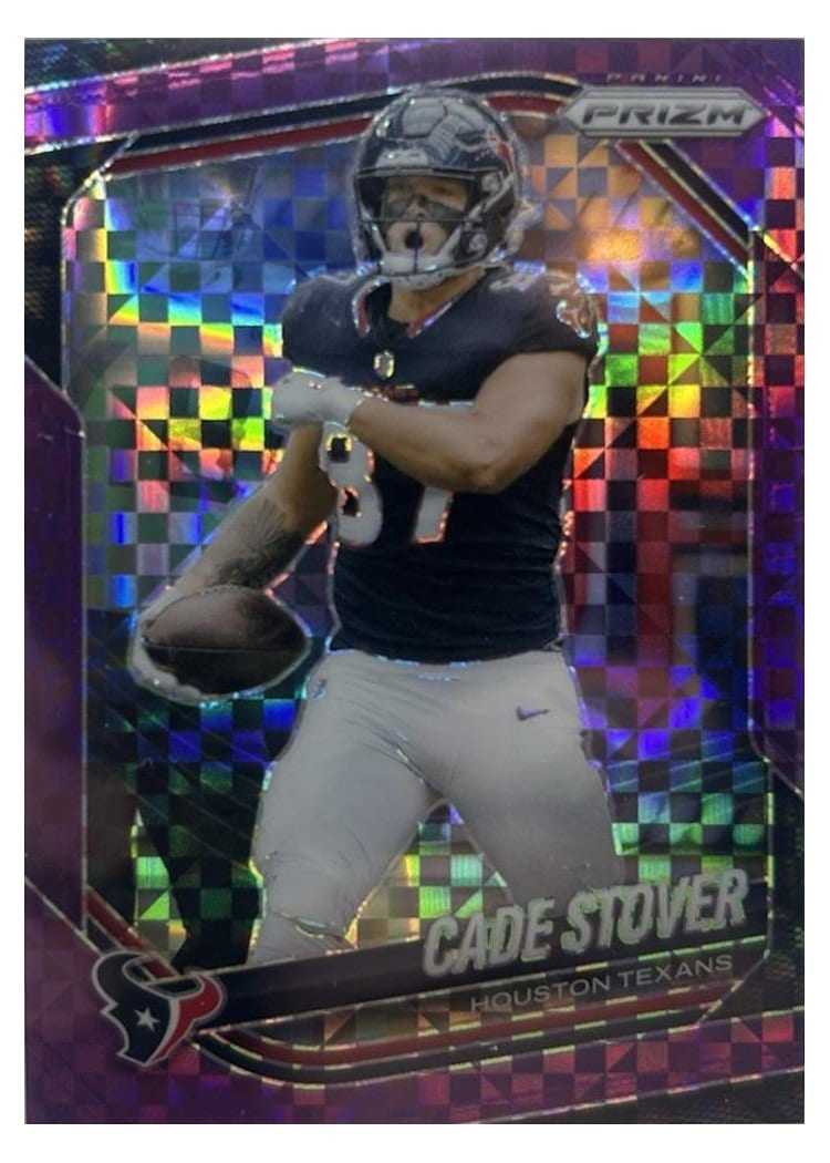 2025 Panini Prizm Base Set Cade Stover #101 card