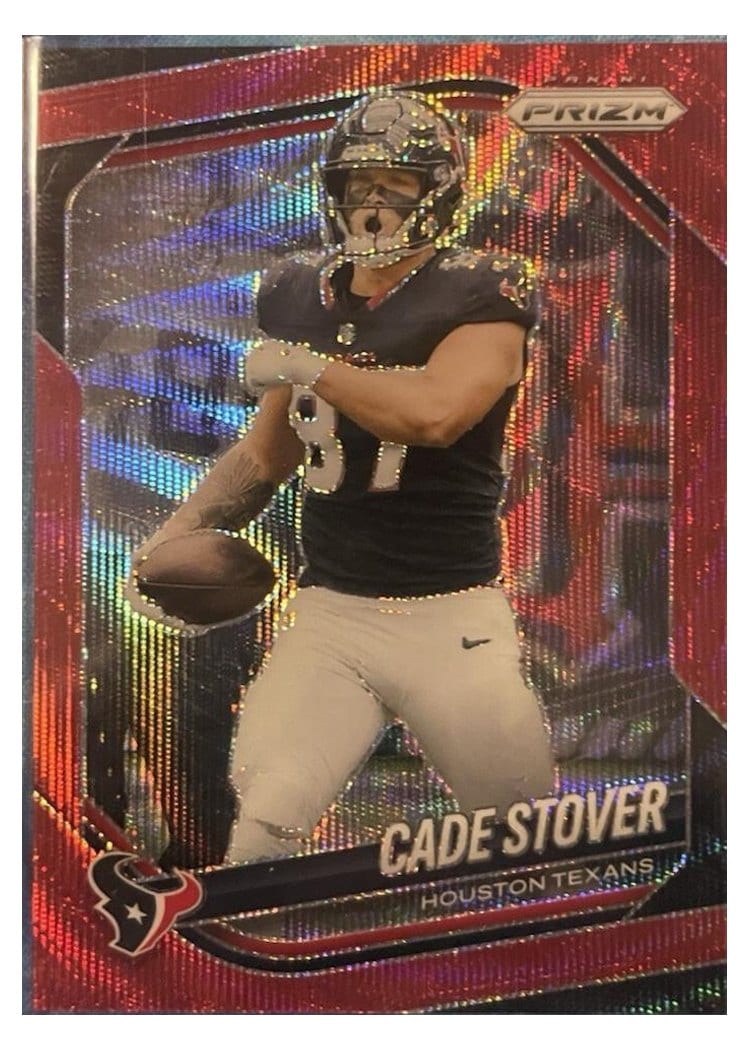 2025 Panini Prizm Base Set Cade Stover #101 card
