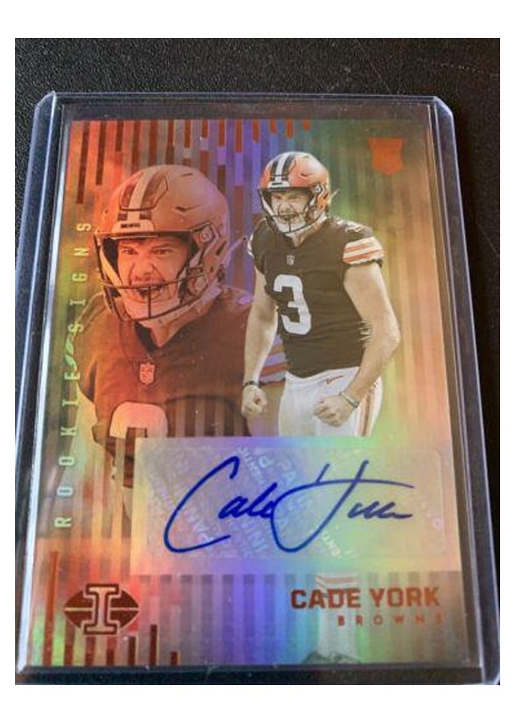 2022 Panini Illusions Rookie Signs Cade York #RS-CY card