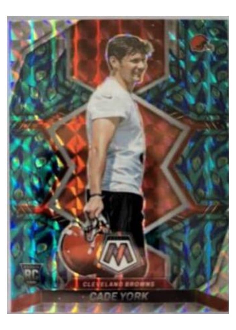 2022 Panini Mosaic Base Set Cade York #399 card