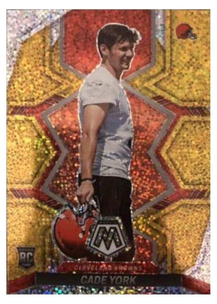 2022 Panini Mosaic Base Set Cade York #399 card