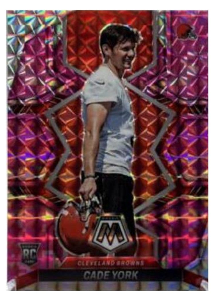 2022 Panini Mosaic Base Set Cade York #399 card