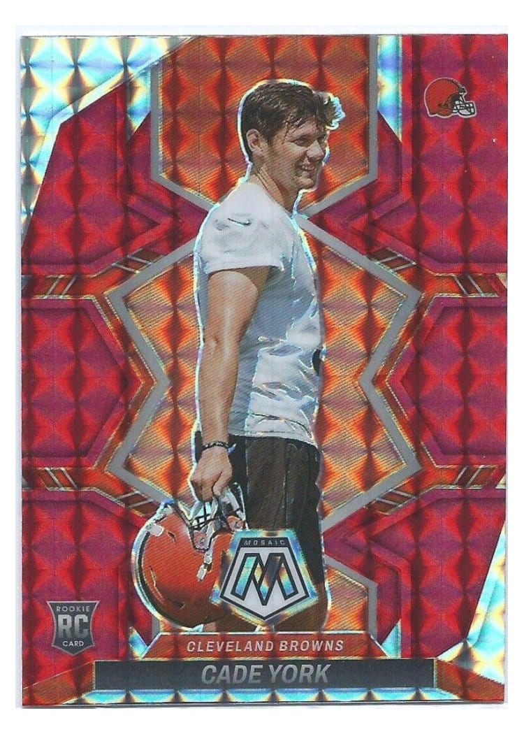 2022 Panini Mosaic Base Set Cade York #399 card
