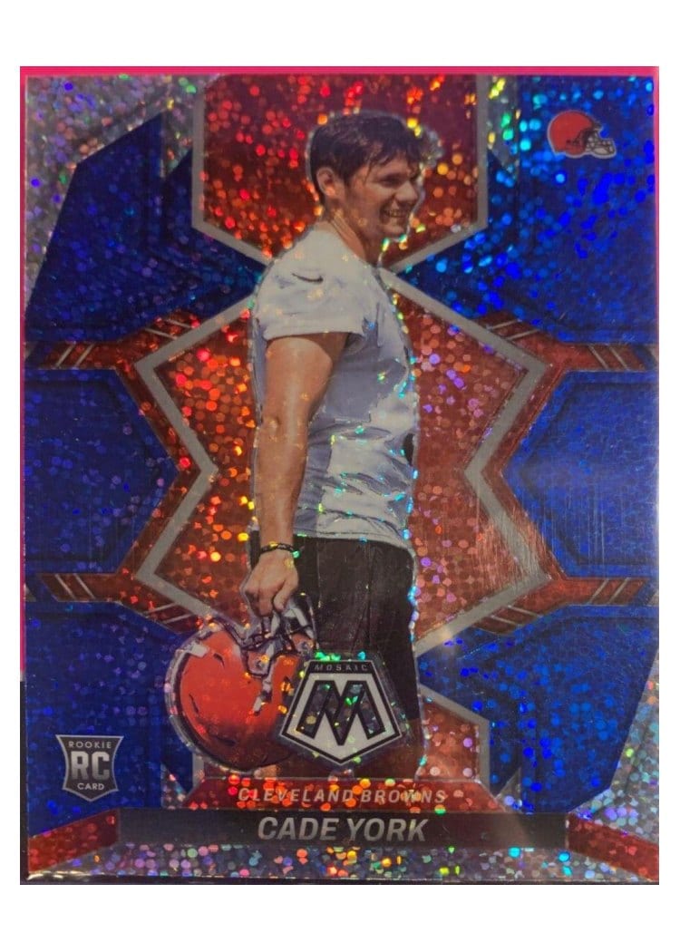 2022 Panini Mosaic Base Set Cade York #399 card