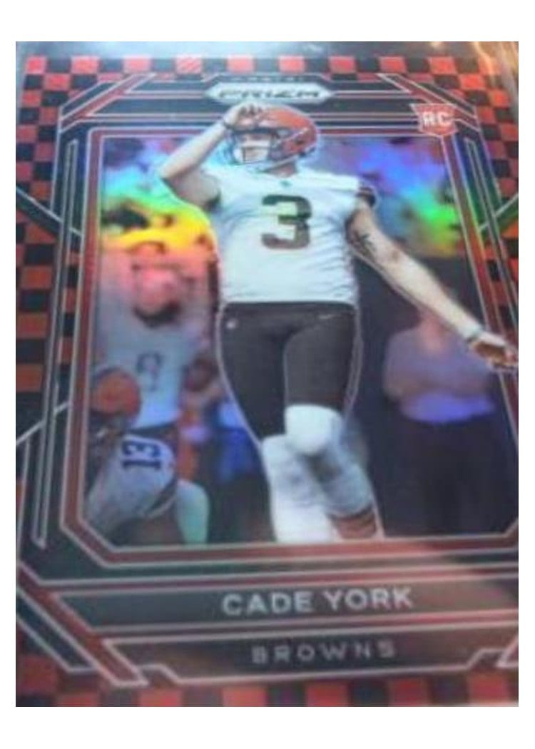 2022 Panini Prizm Base Set Cade York #400 card