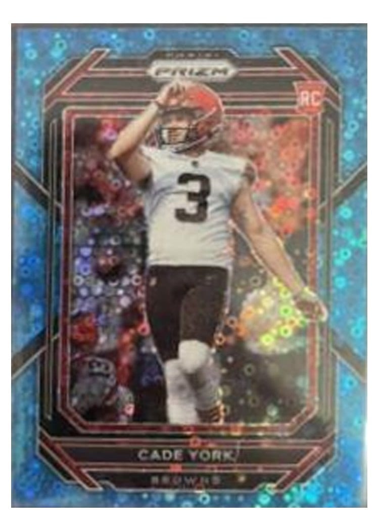 2022 Panini Prizm Base Set Cade York #400 card
