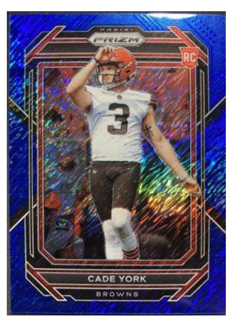 2022 Panini Prizm Base Set Cade York #400 card