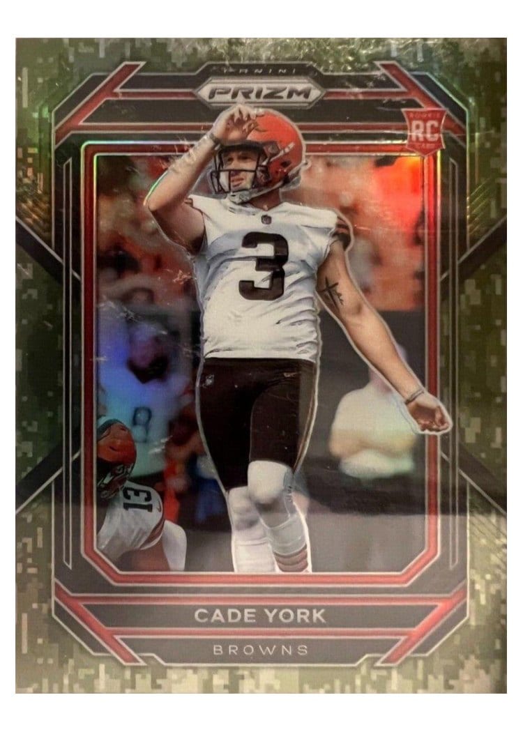 2022 Panini Prizm Base Set Cade York #400 card