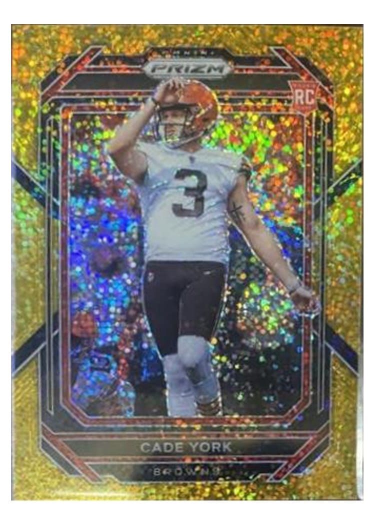 2022 Panini Prizm Base Set Cade York #400 card