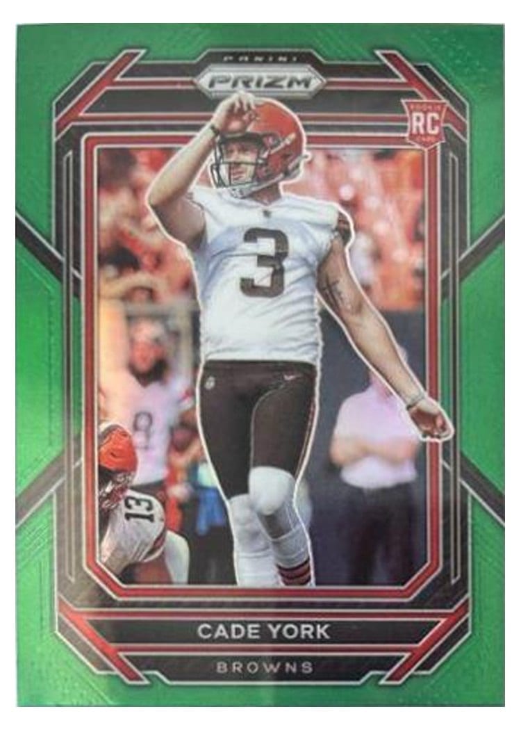 2022 Panini Prizm Base Set Cade York #400 card