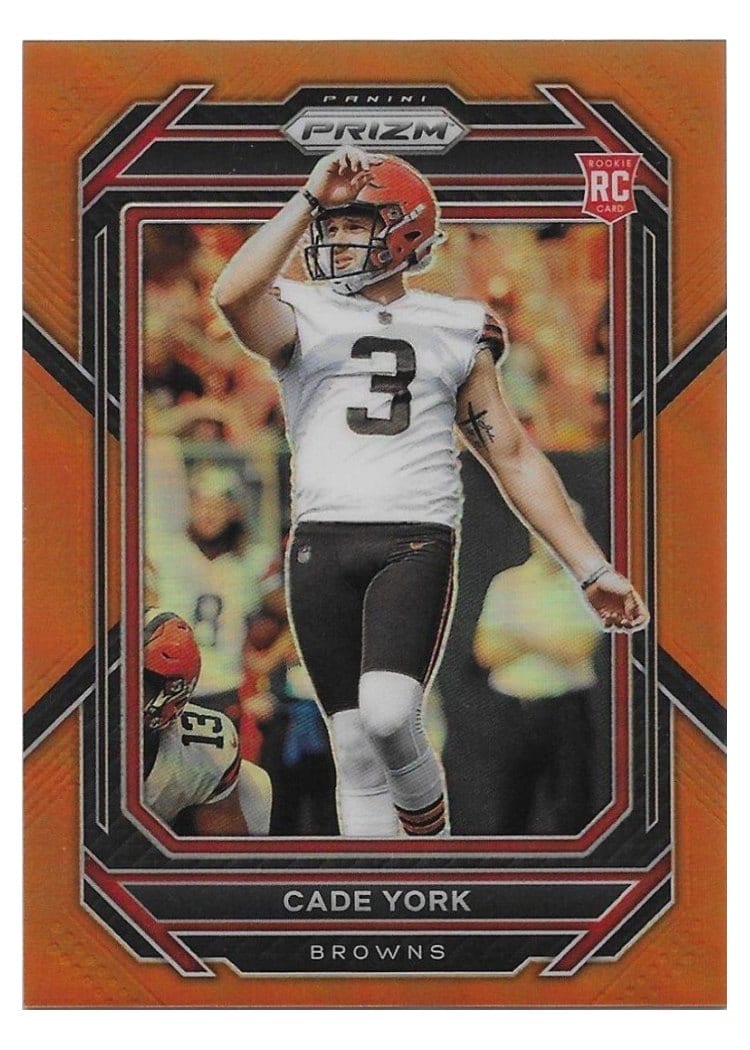 2022 Panini Prizm Base Set Cade York #400 card