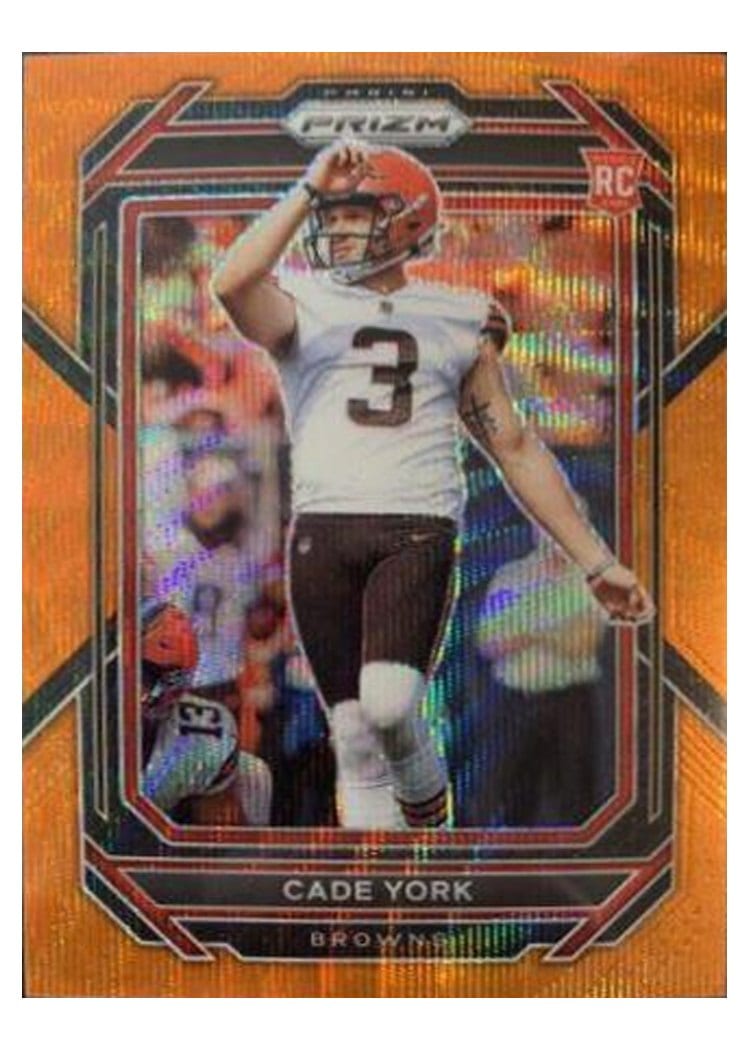 2022 Panini Prizm Base Set Cade York #400 card