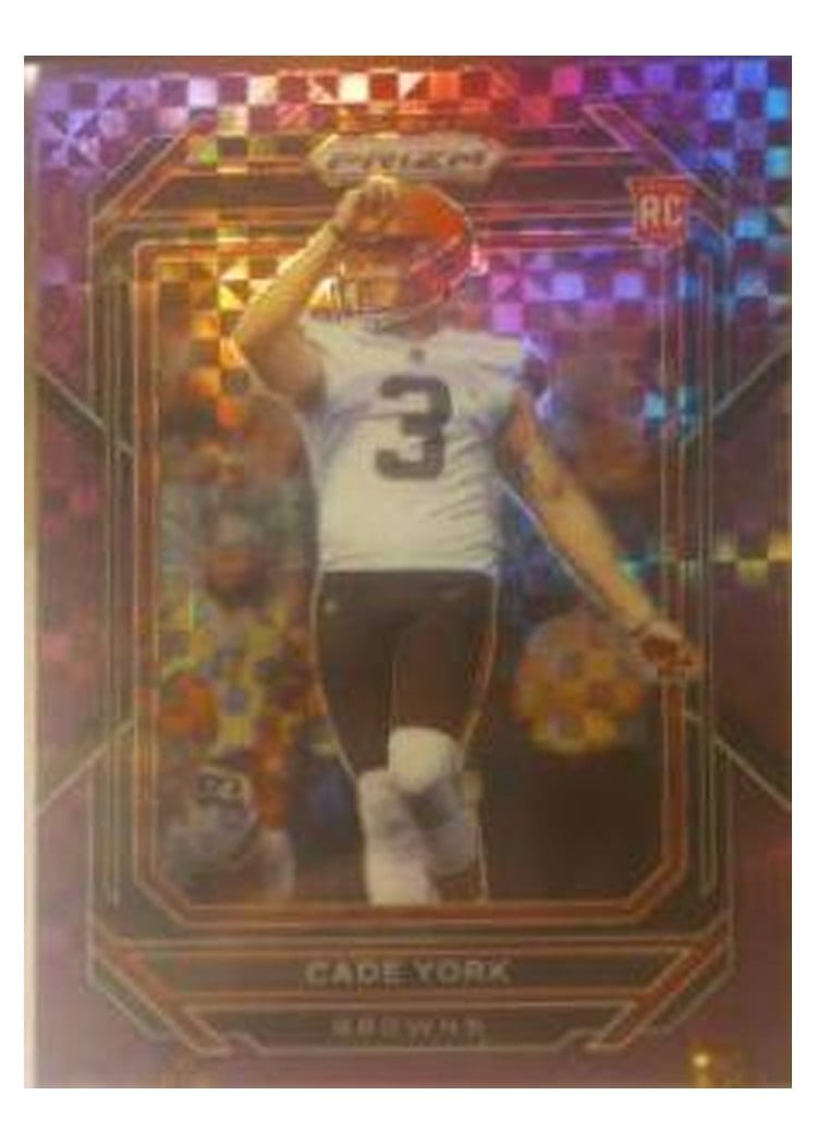 2022 Panini Prizm Base Set Cade York #400 card