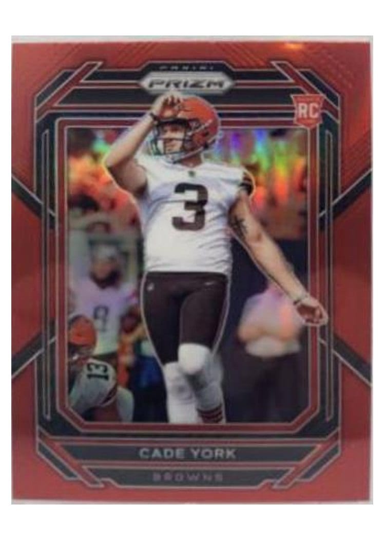 2022 Panini Prizm Base Set Cade York #400 card