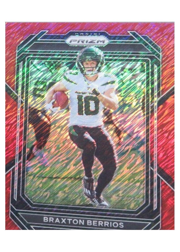 2022 Panini Prizm Base Set Cade York Red Shimmer #400 card