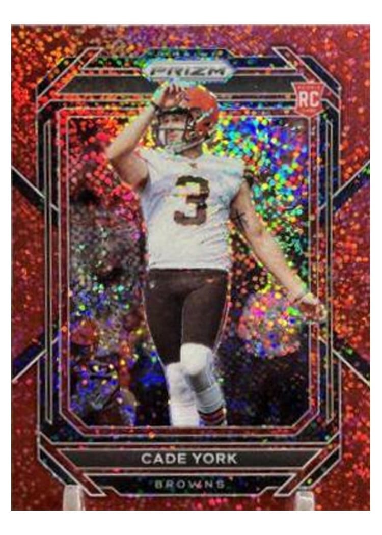 2022 Panini Prizm Base Set Cade York #400 card