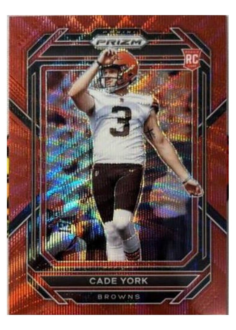 2022 Panini Prizm Base Set Cade York #400 card