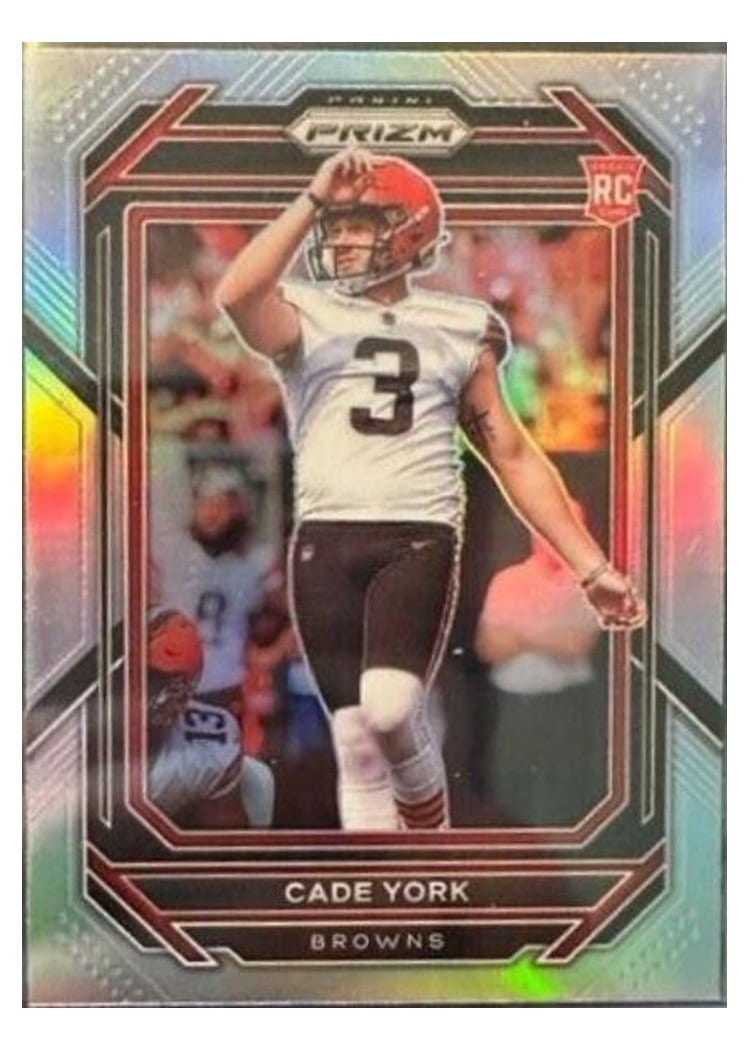 2022 Panini Prizm Base Set Cade York #400 card