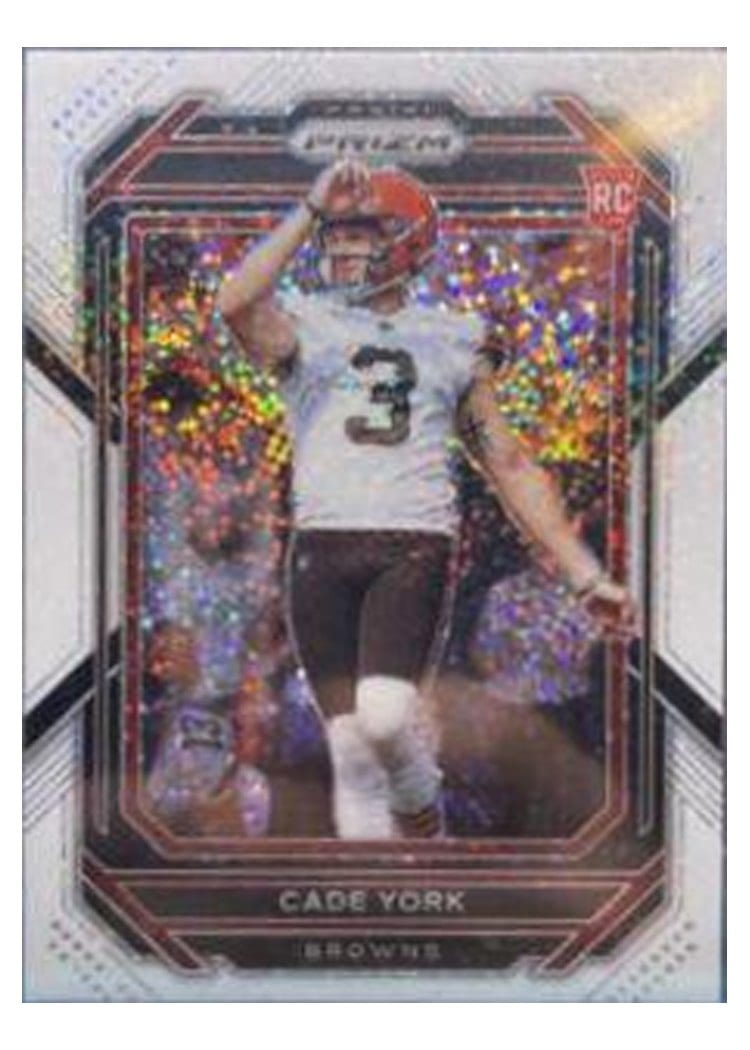 2022 Panini Prizm Base Set Cade York #400 card