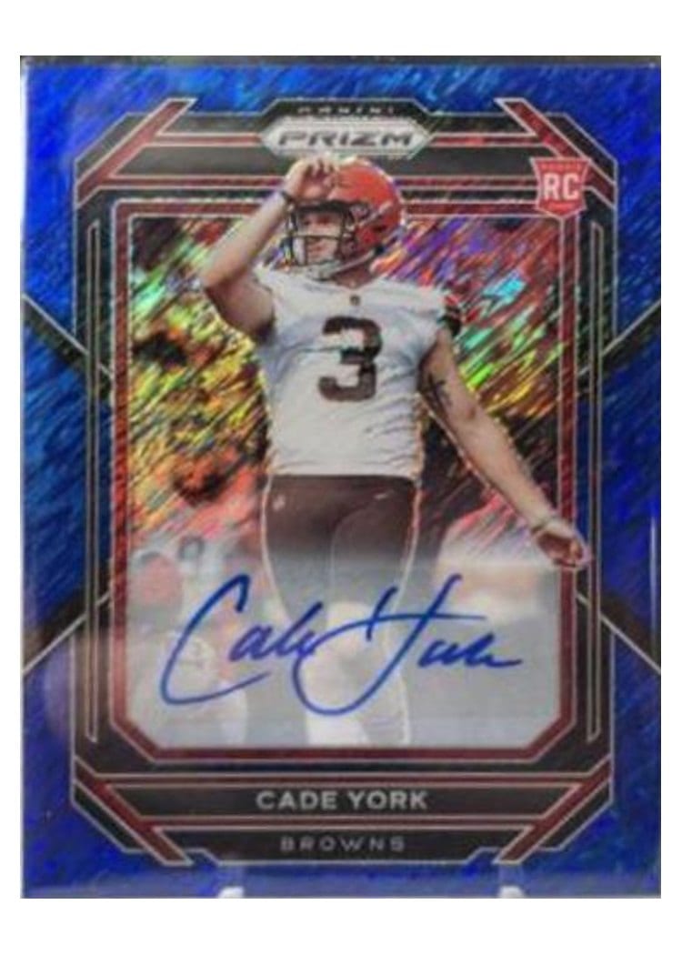 2022 Panini Prizm Base Set Cade York #400 card