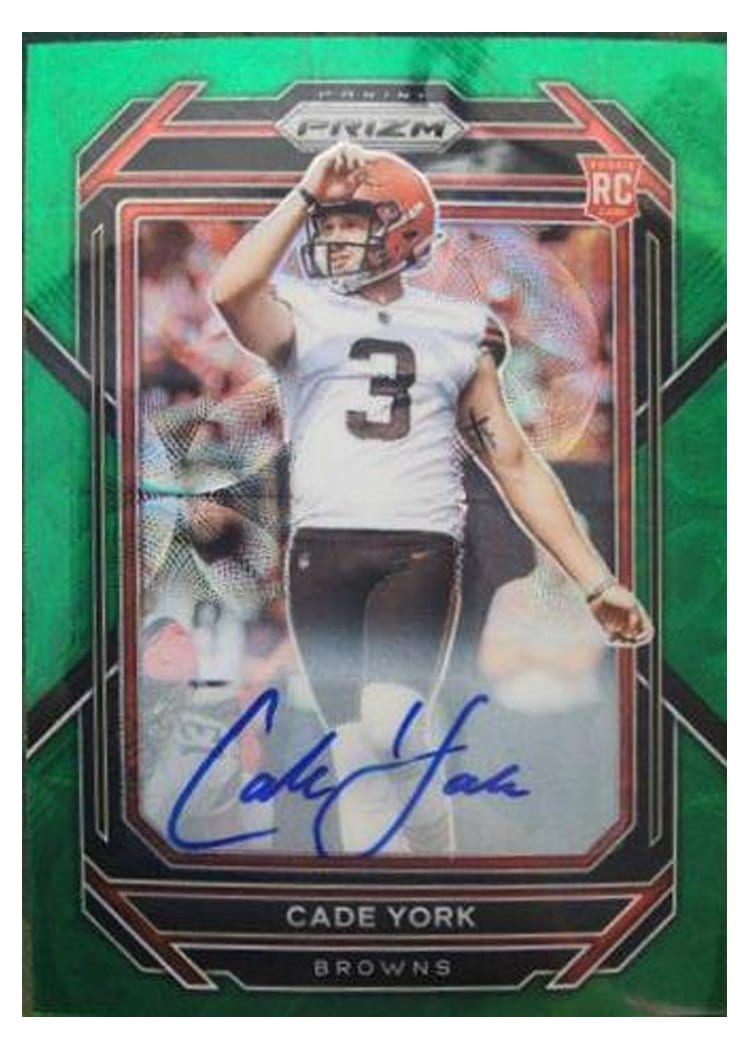 2022 Panini Prizm Base Set Cade York #400 card