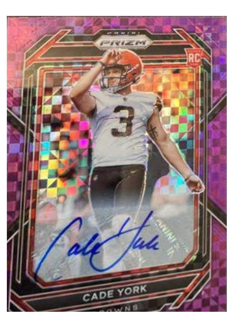 2022 Panini Prizm Base Set Cade York #400 card