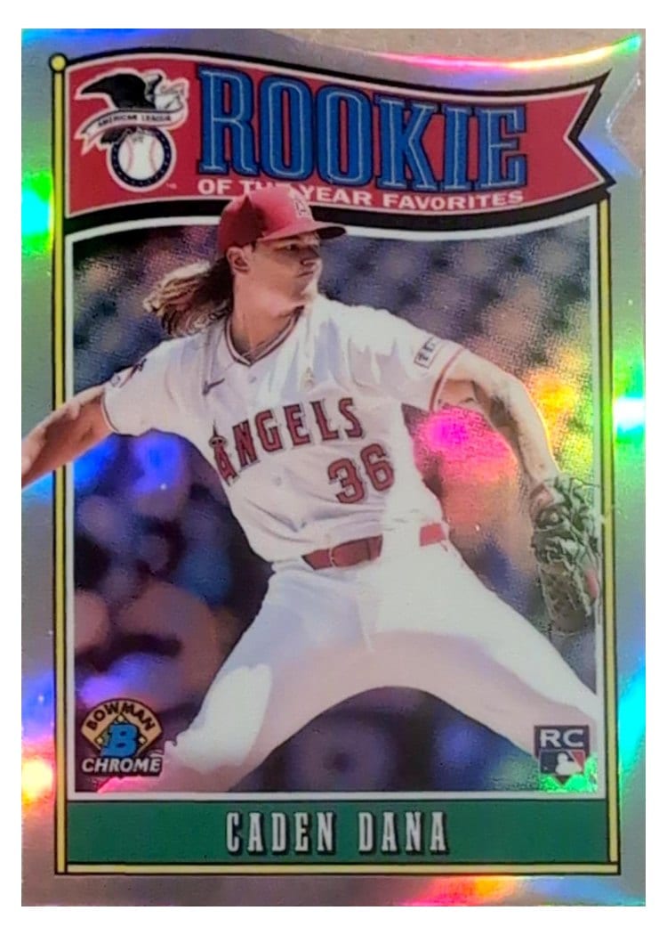 2025 Bowman Rookie of the Year Favorites Caden Dana #ROY-7 card